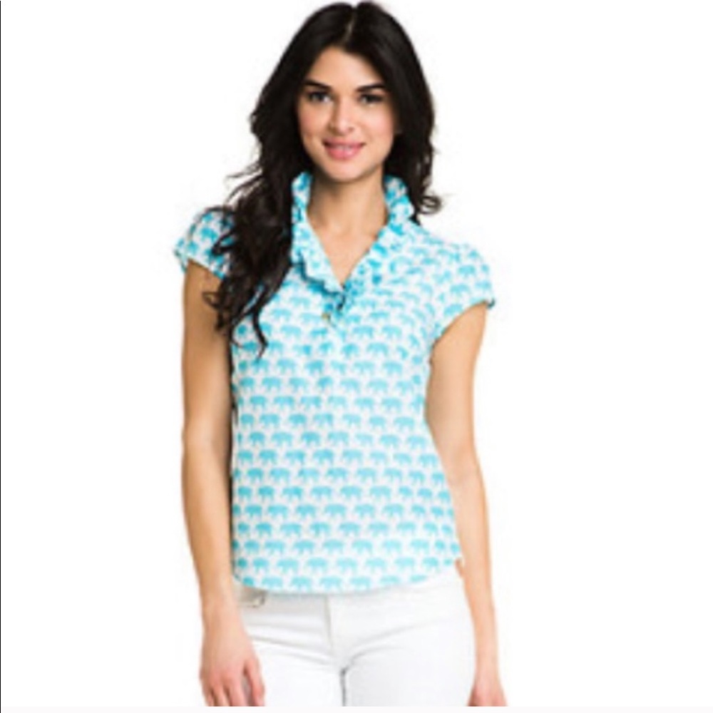 Elizabeth McKay Elephant Blouse